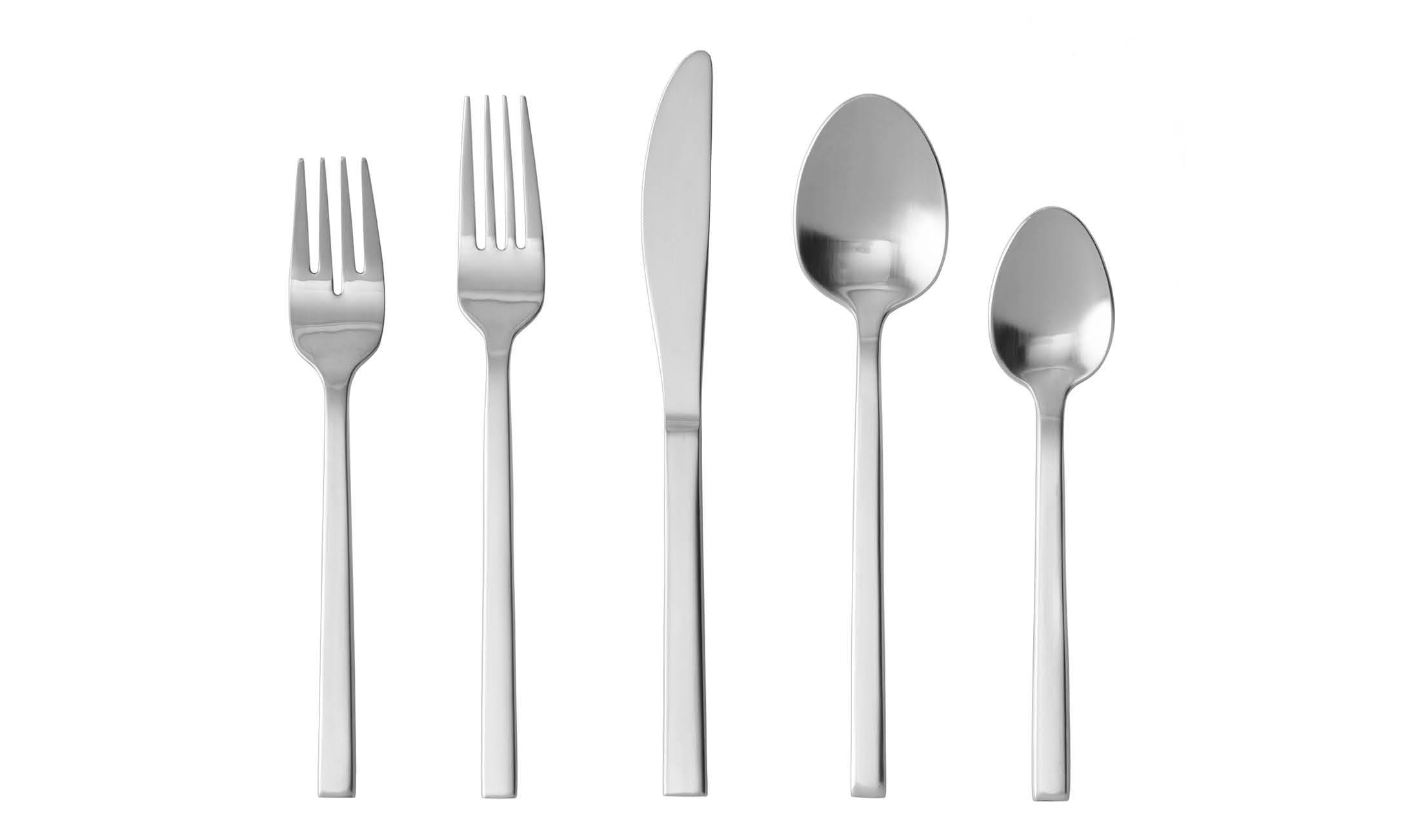 Modern Flatware, Arezzo Brushed