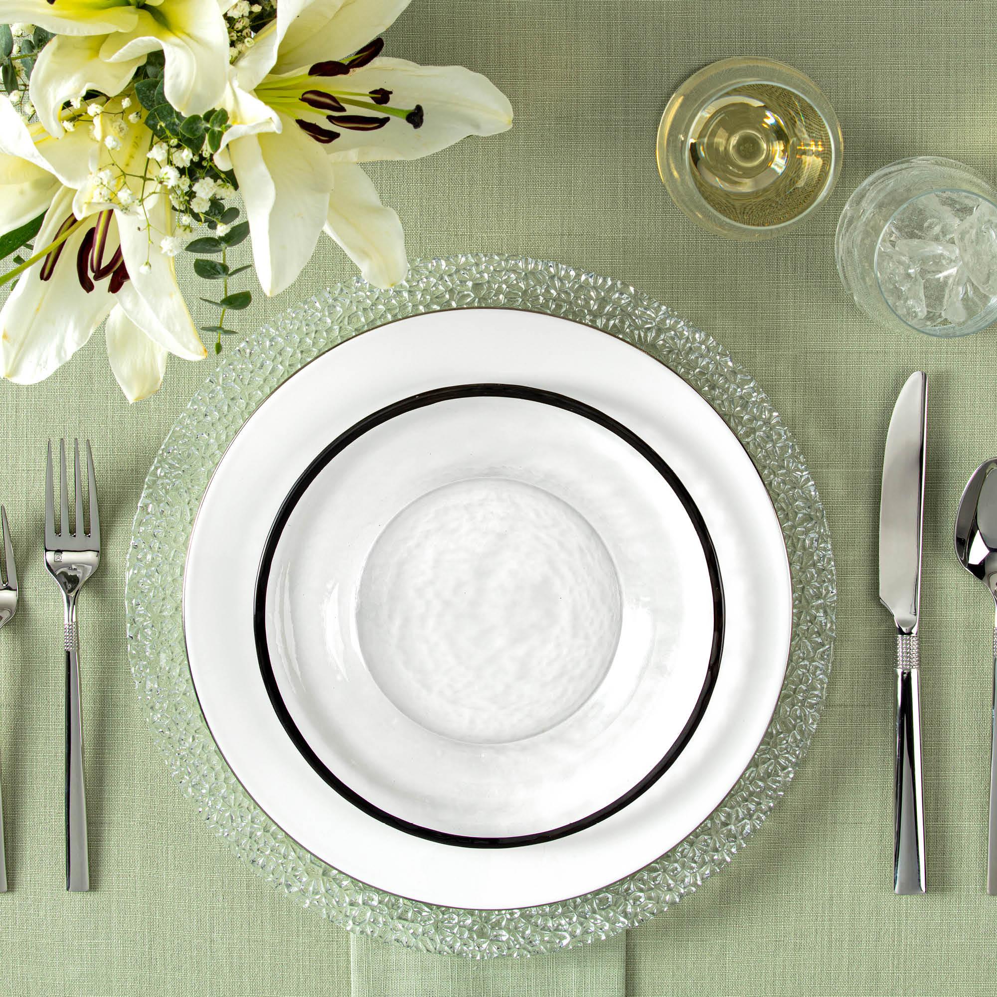 Petaluma Textured Glass Dinnerware